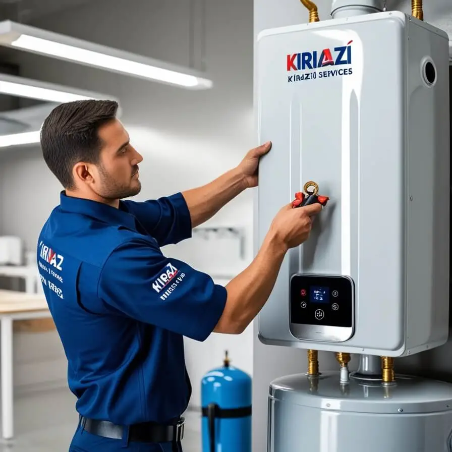 صيانة سخان كريازي  غاز