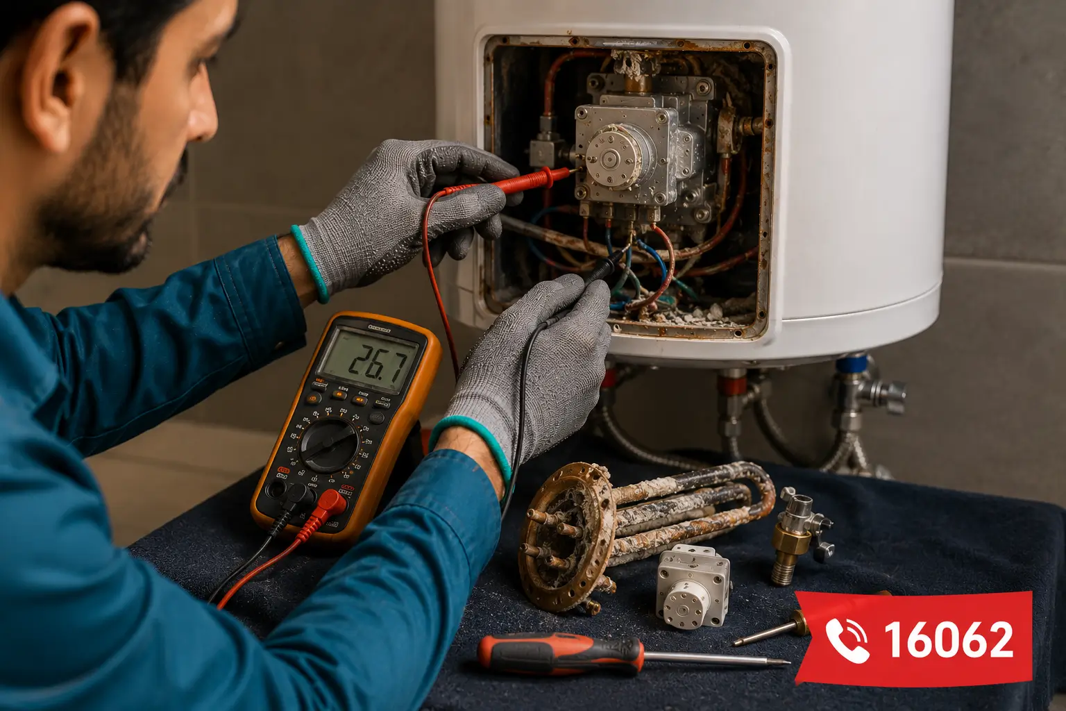 إصلاح أعطال سخان أوليمبيك في الإسكندرية