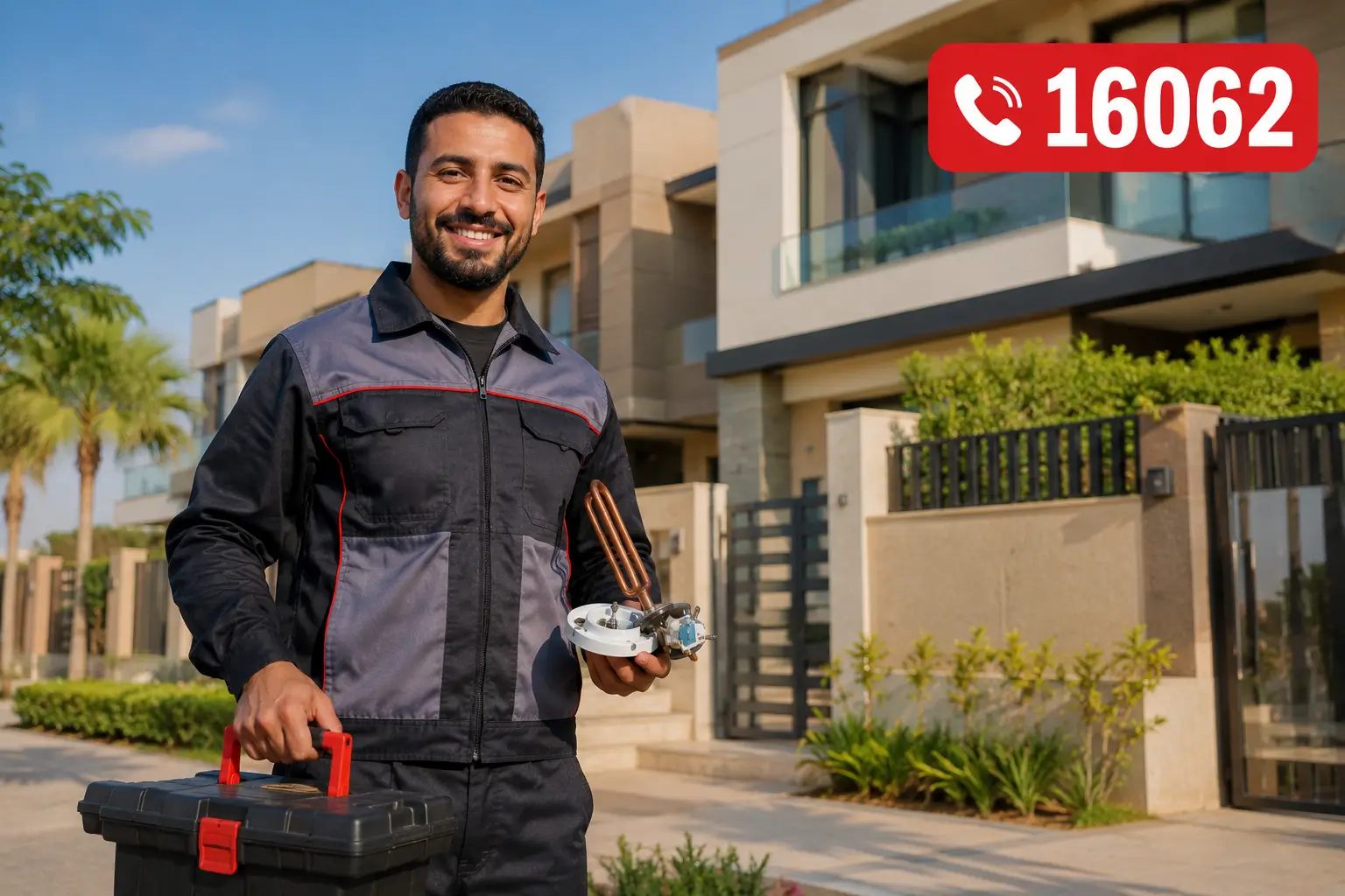 فريق صيانة سخانات أوليمبيك في التجمع